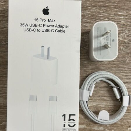 Cargador Iphone 15 pro max  Con Cable Tipo C 35w