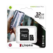 Micro SD 32gb Kingston Canvas