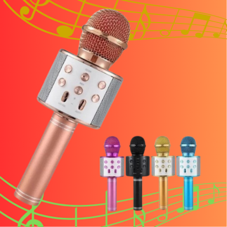 Microfono + Parlante Karaoke
