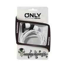 Auricular Only Rompe Oidos Manos Libres Blancos
