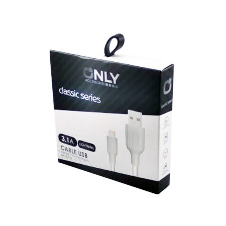 Cable Usb a Tipo Lightning Blanco Classic Series Only