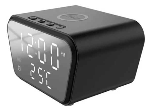 Reloj Despertador Con Cargador Inalambrico AY 21