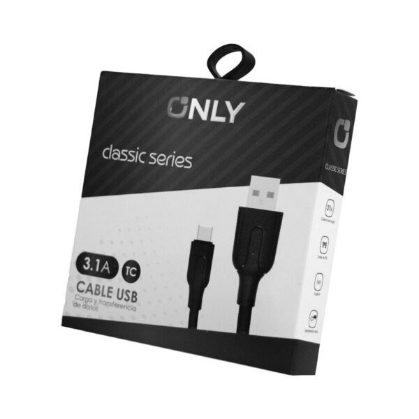 Cable Usb a Tipo C Blanco Classic Series Only