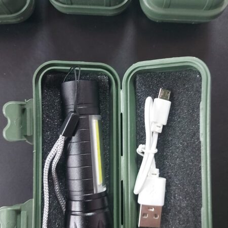 Linterna  G199 Recargable Caja verde