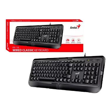 Teclado Genius KB 118 Con Cable