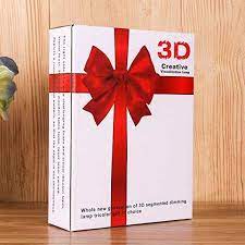 Velador Led 3D Creative