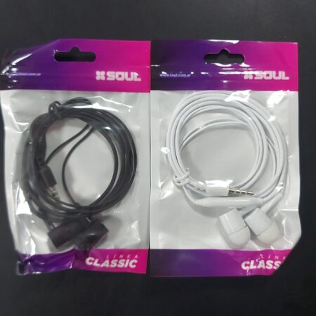 Auricular Soul Linea Classic Con Cable
