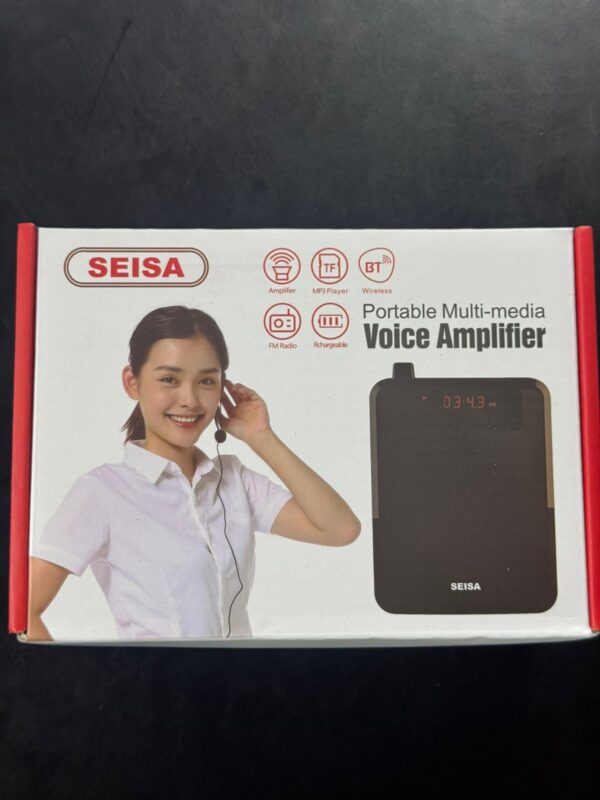 Amplificador Voz Con Mic Seisa K300