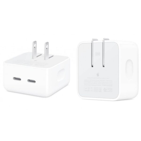 Cabezal Iphone 35w 2 entradas Tipo C