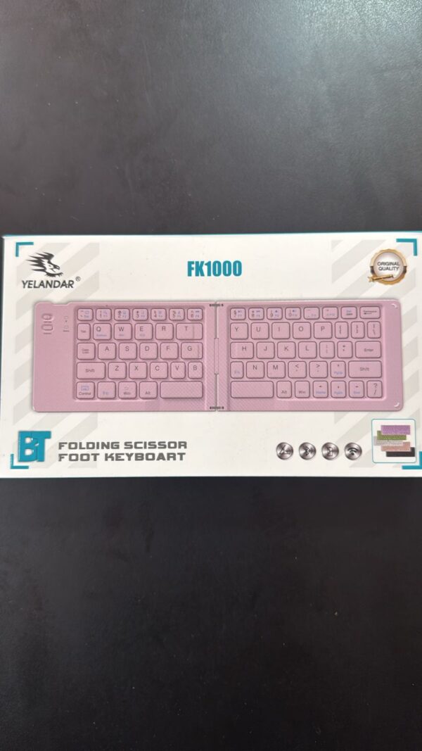 Teclado Bluetooth Plegable FK 1000