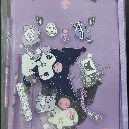 Set Escolar Kuromi Sanrio