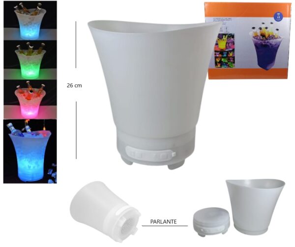 Frapera Led y Parlante