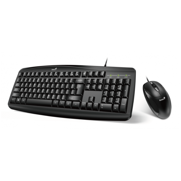 Combo Teclado y Mouse Genius KM 200 Con Cable