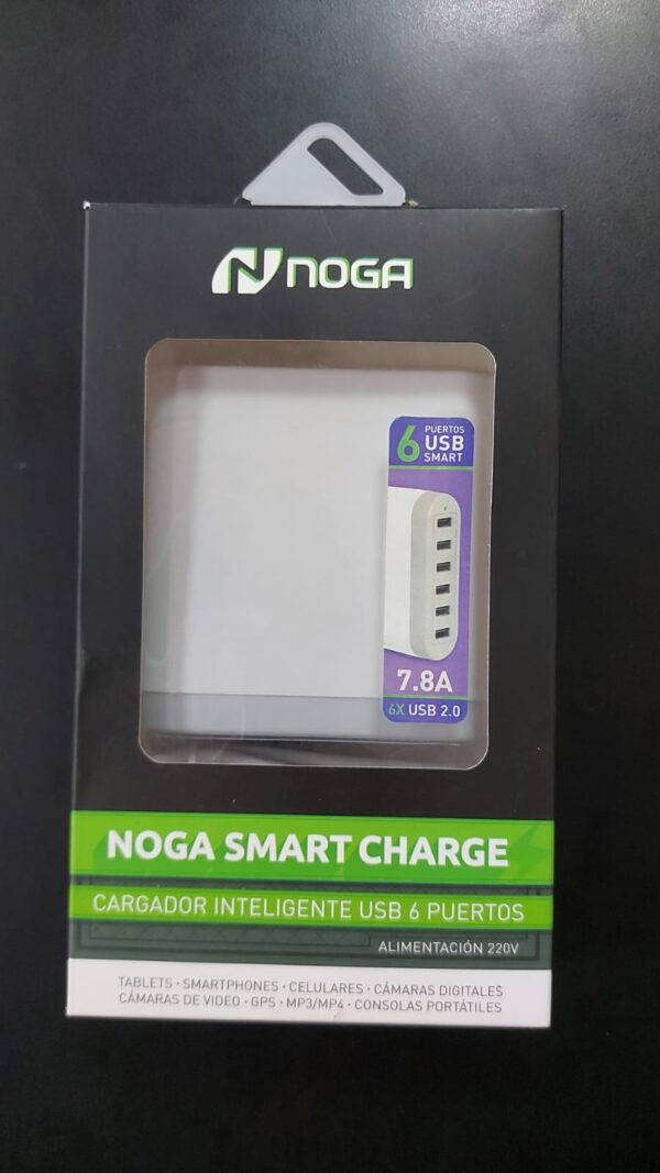 Base Carga 6 Usb Noga NG 670