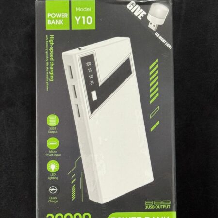 Power Bank Y10 30000 mah