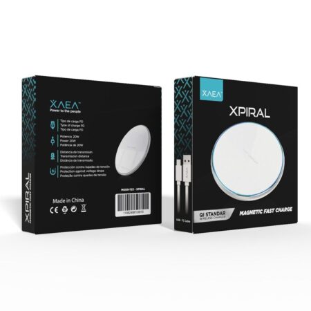 Cargador Inalambrico Xpiral Xaea Magnectic Fast Charge