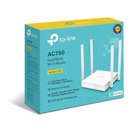 Router Wifi Doble Banda AC 750 Tp Link