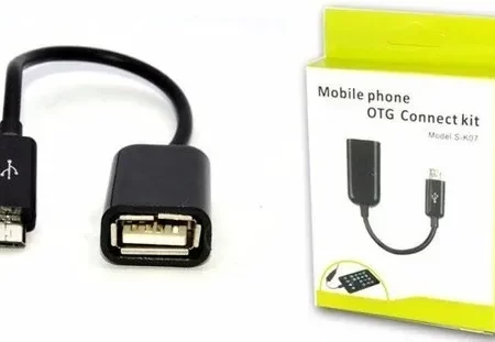 Adaptador OTG USB a Tipo V8