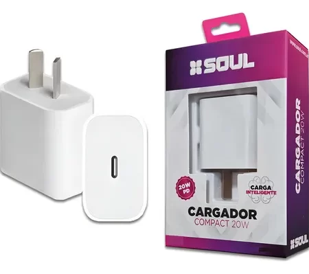 Cargador Cabezal Soul PD 20W Compact