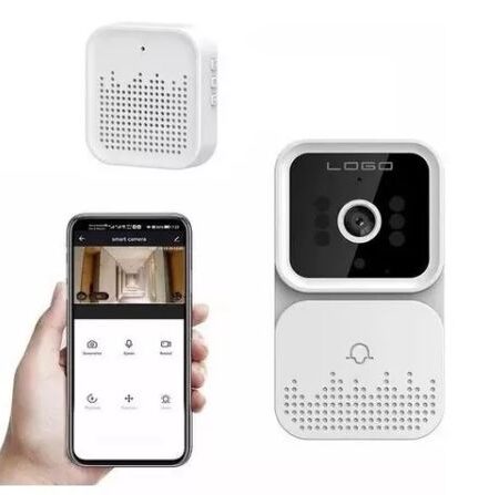 Timbre Con Camara Mini Peiso 130°