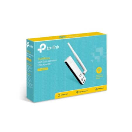 Adaptador Usb Inalambrico Tp Link 150 Mbps TL WN722N