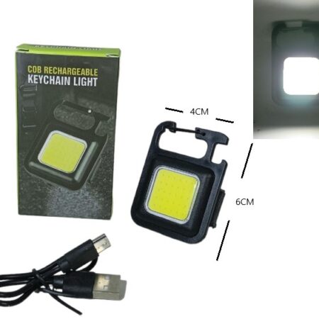 Mini Linterna Recargable Llavero