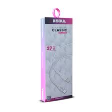 Cable Tipo USB a Tipo Lightning Soul Classic 27W