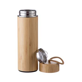 Botella Bamboo Con Display