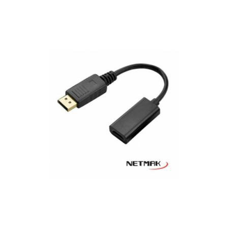 CONVERSOR NETMAK NM-C102 DISPLAYPORT A HDMI