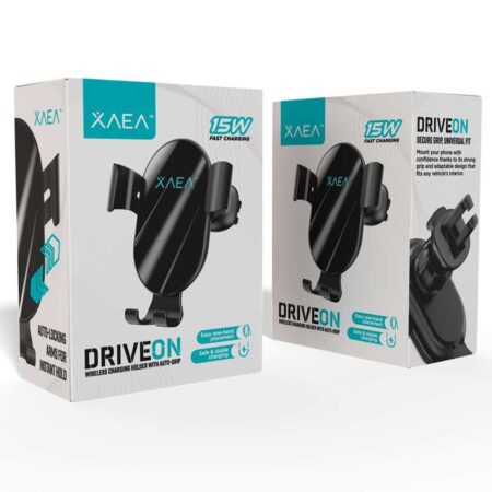 Holder Auto Soporte Con Cargador Inalambrico Xaea Driveon 15W