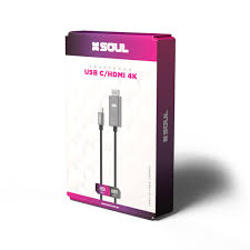 Adaptador USB C a HDMI Soul 4K