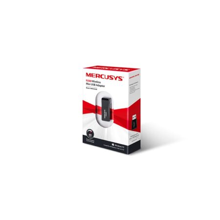 Placa De Red Usb Wifi Mercusys N 300